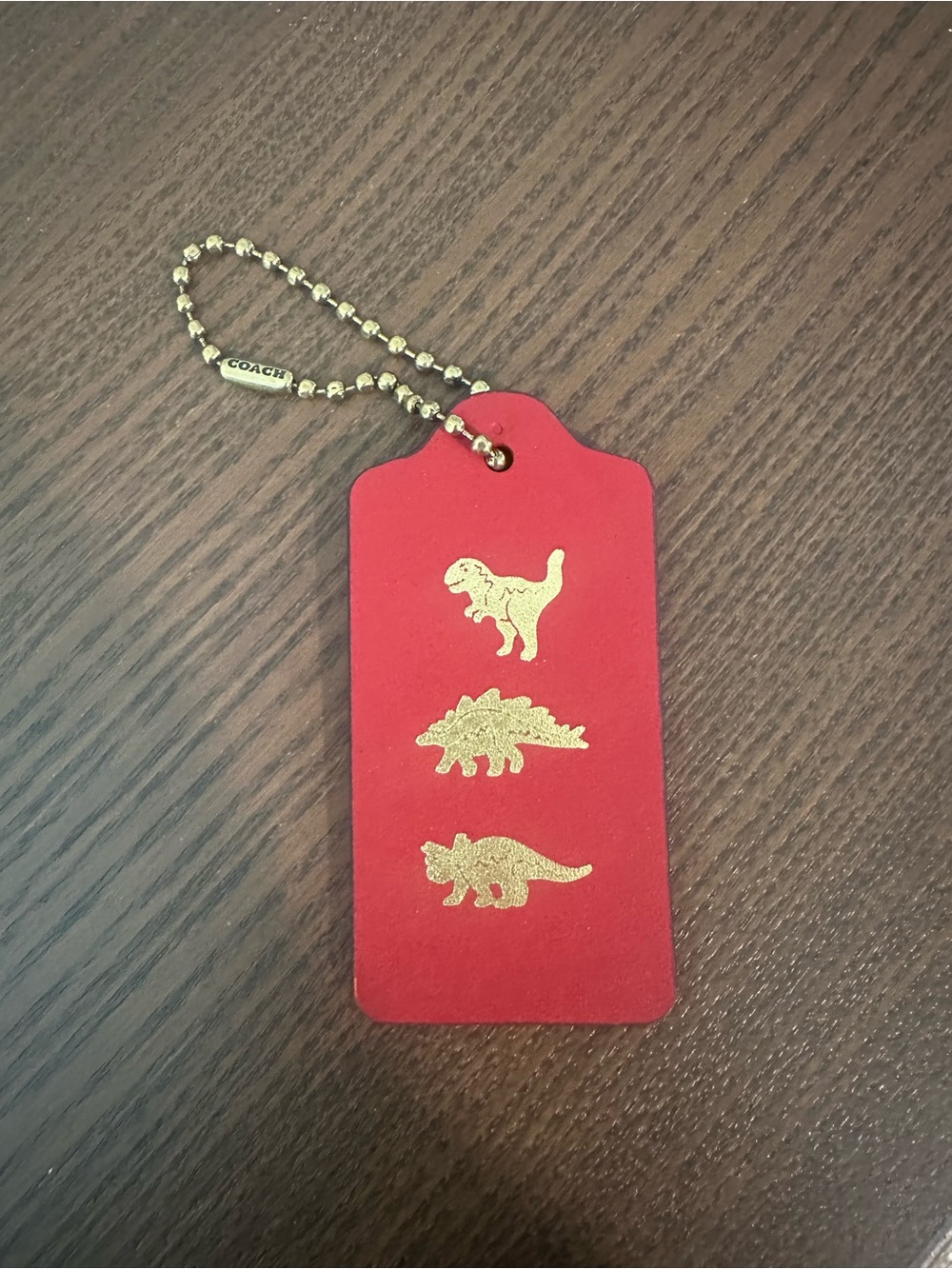 Coach XL Hang Tag